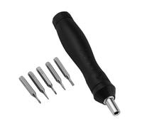 Juego de destornilladores de trinquete multidireccionales, mango de acero tratado con calor, mango ergonómico para mantenimiento electrónico, destornillador de trinquete pequeño para reparación de