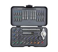 Juego de destornilladores de trinquete profesional, kit de herramientas de precisión, puntas de acero S2, de controlador de trinquete multifunción para reparación y mantenimiento, fontanería
