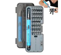 Juego de destornilladores eléctricos, 46-en-1 inalámbrico de precisión USB Rechargeable Tool, Portable Small Electric Screwdriver Set - For Battery Car Truck Vehicle Devices Computer Daily Phone Home