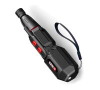 Juego de destornilladores eléctricos con ajuste de 3 pares de torsión de 280 rpm, peso ligero del motor, diseño ergonómico para instalación de puerta de armario, destornillador USB C con luz LED