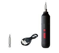 Juego de destornilladores eléctricos inalámbricos recargables con broca y batería para reparación electrónica de precisión, destornillador eléctrico inalámbrico recargable