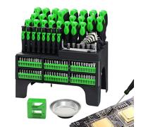 Juego De Destornilladores - Estuche Almacenamiento Resistente,Juego De Destornilladores - Para Reparaciones Hogar Industrial Y Eléctricas