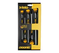 Juego de destornilladores Felo Ergonic Hammer Cap SL / PH 1 + 2 5 piezas