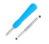 Juego de destornilladores Gamebit,4,5 mm y 3,8 mm, de doble extremo Gamebit, destornillador de seguridad para reparación SNES, NES, N64, GameBoy,azul