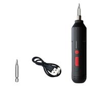 Juego de destornilladores inalámbricos con varilla de extensión y batería recargable para proyectos de bricolaje y electrónica, destornillador eléctrico inalámbrico recargable