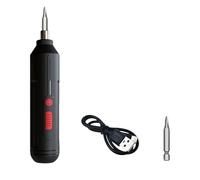 Juego de destornilladores inalámbricos ergonómicos, batería recargable eléctrica para uso extendido de bricolaje, eléctrico, inalámbrico, recargable