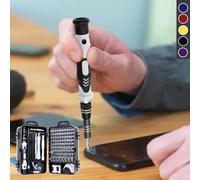 Juego de destornilladores Kcavykas 115 en 1, compatible con herramientas de reparación de teléfonos móviles y portátiles, oferta de Cyber Monday.