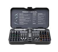 Juego de destornilladores magnéticos 40 en 1, juego de destornilladores de trinquete, kit de destornilladore magnéticos multipunta, kit de herramientas de reparación portátil para muebles bicicleta