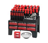 Juego de destornilladores magnéticos con fuertes cabezales magnéticos, estructura de acero y ergonómico para la reparación de aparatos electrónicos y amplio juego de herramientas de destornillador