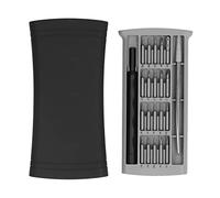Juego de destornilladores magnéticos para reparación de computadoras 22 en 1, conjunto de destornilladores de precisión para portátiles con puntas S2 y mango de aluminio, mini