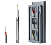 Juego de destornilladores mini 26 en 1, reparación de gafas para teléfono móvil