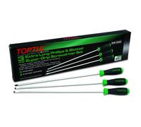 Juego de destornilladores mixtos TOPTUL 3uds. PH2x400 Schlitz 6.5x400