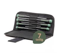 Juego de destornilladores para Feinmechaniker de Wiha Essential, 7 piezas + bolsa | Juego de herramientas para Feinmechaniker | Juego de herramientas para relojero, modelismo, kit de reparación de