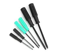 Juego de destornilladores para máquina de coser industrial de 6 piezas, destornilladores templados al calor con acabado duradero, ranura con acabado de óxido y herramientas de