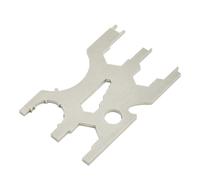 Juego de destornilladores para regulador de buceo de acero inoxidable 316, herramienta multiusos para reparación de equipos con tarjeta de crédito.