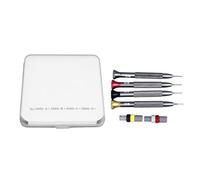 Juego de Destornilladores Pequeños para Reparar Gafas, Relojes, Joyas, Manualidades, Computadoras, Teléfonos Inteligentes, Tabletas con Estuche Resistente y Codificado por