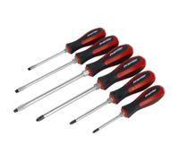 Juego De Destornilladores Sealey 6 Piezas Hammer-Thru AK4932