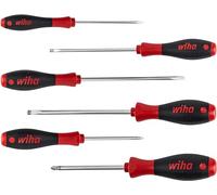 Juego de destornilladores SoftFinish® 302SF ZK6 SO SATZ 6-tlg; Schlitz/PZ