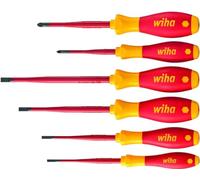 WIHA 36455 - Juego de destornilladores SoftFinish® electric slimFix 3201ZK6 SoftFinish electric slimFix Ref. 3201ZK6