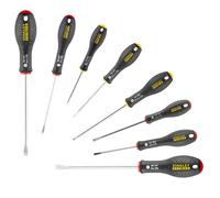 Stanley FatMax Destornilladores FatMax-Juego 8 Piezas Plana/Phillips 0-65-437, Set, Multicolor