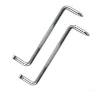 Juego de destornilladores tipo Z 2 unids 6 mm ranurado herramienta de compensación para reparación eléctrica de aleación de acero de alta resistencia herramientas de mano de precisión de 105 mm