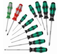 Juego De Destornilladores Wera 334/368/12 Kraftform Plus 12 Piezas 05347901001