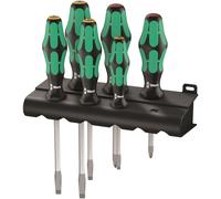 Juego De Destornilladores Wera 334 SK/6 Kraftform Plus Lasertip 05007680001