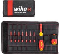 Juego de destornilladores y bits slimVario® 2831 T9 SET 9-tlg slimVario; TASCHE