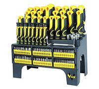 Juego de destornilladores y puntas de 100 piezas