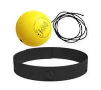 Juego de diadema de pelota de boxeo, pelota de boxeo con diadema - Juego de bolas de reflejo de perforación multifuncionales - Herramienta de entrenamiento de boxeador, divertidos suministros de entre