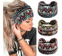 Juego de diadema deportiva para mujer, diademas suaves anudadas para el sudor, para entrenamiento diario (3 piezas, talla única)