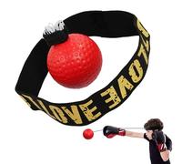 Juego de Diademas de Boxeo, Bola reflexball Boxeador, Bola de Boxeo para niños, Pelotas de Reflejo - Equipo de Entrenamiento de Fuerza, Pelotas reflexales para Patios, Parques, salón