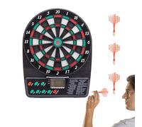 Juego de diana electrónica, kit de juego de dardos deportivos digitales, seguimiento automático de puntuación con pantalla LCD, objetivo de alta calidad, fácil configuración, emocionante juego para
