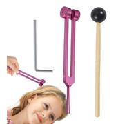 Juego de diapasón, diapasón 128 Hz | Diapasón sensorial no magnético 128 Hz | Kit de diagnóstico, frecuencias precisas de solfeo para relajación, meditación