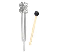 Juego de diapasones for sanación, diapasones for sanación, instrumento de sanación sonora de 32 Hz/64 Hz/128 Hz, con activador tipo disco de hockey, for terapia de sonido(64HZ)