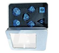 Juego de dices polihedral, Classic RPG, Colorful Multi-Sided Dice, Retro Style with Appeal for Kids, Gatherings, Holidays, Birthdays, and Special Ocasión: 0,79 pulgadas