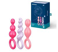Satisfyer Anal Plugs Set 3pcs Tricolor