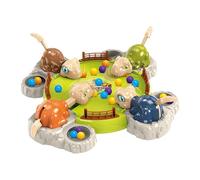 Juego De Dinosaurios Hambrientos - Juguete De Dinosaurio Pac-Man | Juego De Mesa Interactivo para Padres E Hijos, Juguete De Aprendizaje De Coordinación -Mano, Competencia Eat The Beans, para Niños