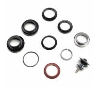 Juego de dirección ahead-set 1" Newton aluminio negro con rodamiento (cono 27.0