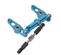 Juego de dirección de manivela de rodamiento de bolas de aleación de aluminio RC para piezas de actualización Tamiya TT02