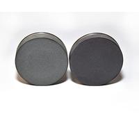 Juego de discos abrasivos Belgischer Brocken Pirineos Natural, grano 1200 y 6000, diámetro de 54,5 mm, compatible con lijadora circular Horl