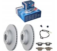 Juego de discos de freno Bosch + pastillas + sensor delantero BMW Serie 5 E60...