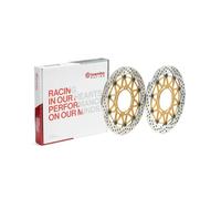 Juego de discos de freno brembo upgrade supersport redondo flotante-pareja para