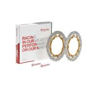Juego de discos de freno brembo upgrade supersport redondo flotante-pareja para