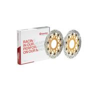 Juego de discos de freno brembo upgrade supersport redondo flotante-pareja para