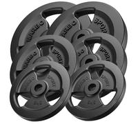 Juego de discos de hierro fundido 60 kg / 2x15kg + 2x10kg + 2x5kg Marbo Sport