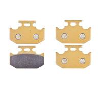 Juego de discos de pastillas de freno trasero para motocicleta, Compatible con DT125RE DT125X GT125 TT250R MT125A YZF R 125 ABS 2019 2021 DR650 96 21(2 Pair)