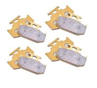 Juego de discos de pastillas de freno trasero para motocicleta, Compatible con DT125RE DT125X GT125 TT250R MT125A YZF R 125 ABS 2019 2021 DR650 96 21(4 Pair)