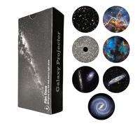 Juego de discos para proyector de galaxia astronauta cohete (4. generación) | 7 discos con imágenes de calidad HD