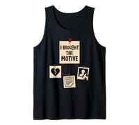 Juego de Disfraces de Detective de Murder Mystery Whodunit Party Camiseta sin Mangas